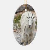 Mountain Goat Keramisch Ornament (Rechts)