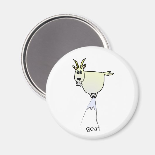 Mountain Goat Magnet (Voorkant / Achterkant)
