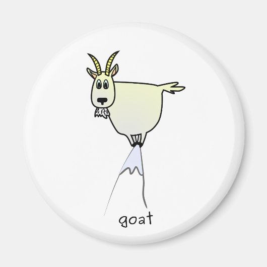 Mountain Goat Magnet (Voorkant)