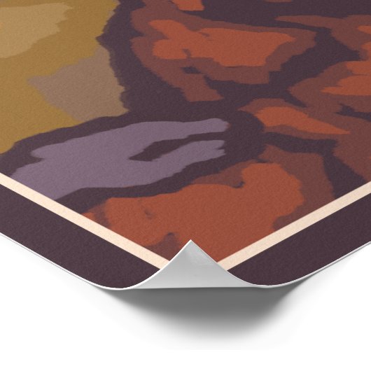 Mountain Goat - Montana Poster (Hoek)