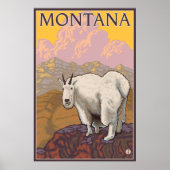 Mountain Goat - Montana Poster (Voorkant)