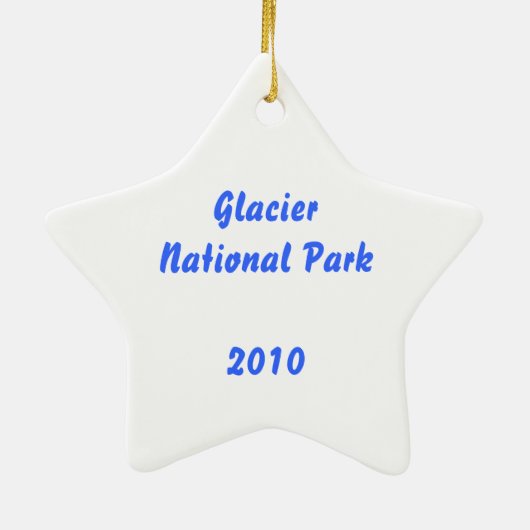 Mountain Goat Ornament (Achterkant)