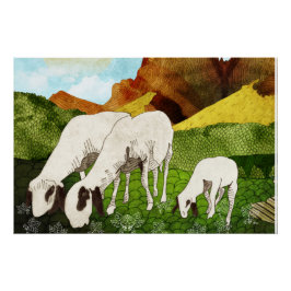 Mountain Goat Perfect Poster