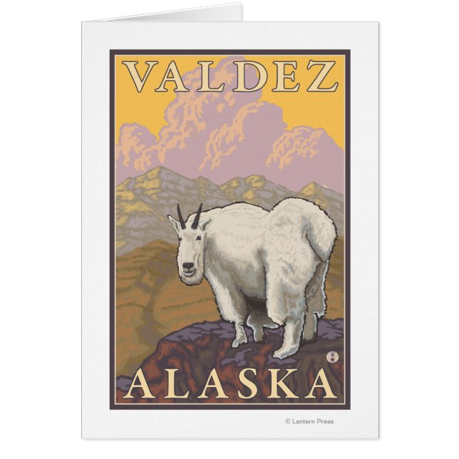 Mountain Goat - Valdez, Alaska (Voorkant)
