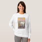 Mountain Goat - Wrangell, Alaska T-shirt (Voorkant volledig)
