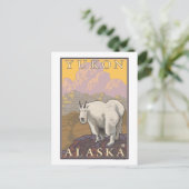 Mountain Goat - Yukon, Alaska Briefkaart (Staand voorkant)