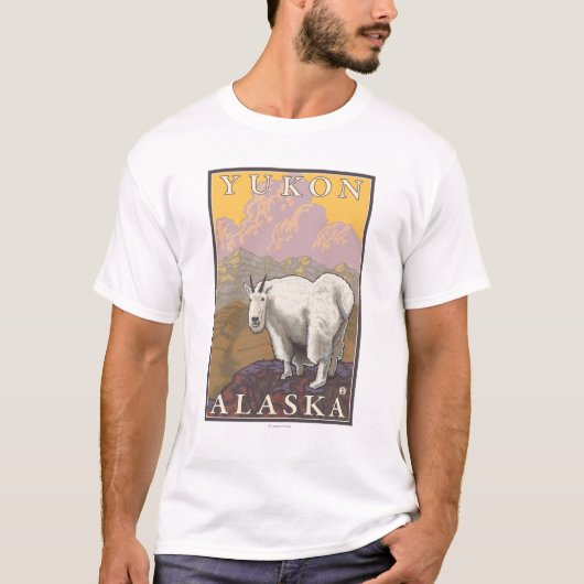 Mountain Goat - Yukon, Alaska T-shirt (Voorkant)