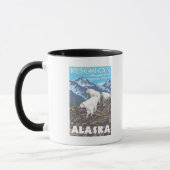 Mountain Goats Scene - Ketchikan, Alaska Mok (Links)