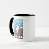 Mountain Goats Scene - Ketchikan, Alaska Mok (Voorkant links)
