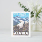 Mountain Goats Scene - Wrangell, Alaska Briefkaart (Staand voorkant)