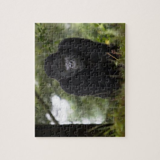 Mountain Gorilla en Silverback Legpuzzel (Verticaal)
