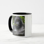 Mountain Gorilla en Silverback Mok (Voorkant links)
