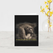 Mountain Gorilla Environmental Protection Conserva Kaart (Gele Bloem)