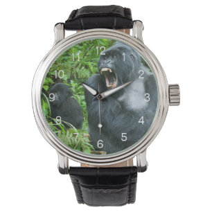 Mountain gorilla-horloge horloge