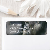 Mountain Gorilla Retour Adres Mailing Label (Insitu)