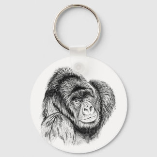 Mountain Gorilla-sleutelring Sleutelhanger