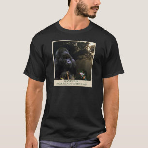 Mountain Gorilla Wildlife Endangered Species Shirt