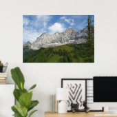 Mountain Grandeur Poster (Thuiskantoor)