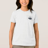 Mountain graphic t-shirt, perfect for nature lover Tri-Blend shirt (Voorkant)