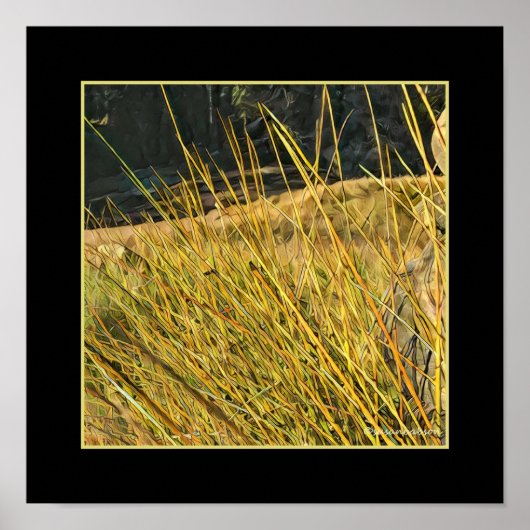 Mountain Grass Poster (Voorkant)