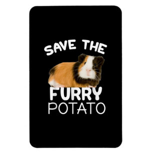 Mountain Guinea Pig - Sparen Furry Potato Magneet