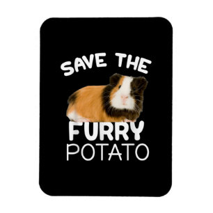 Mountain Guinea Pig - Sparen Furry Potato Magneet
