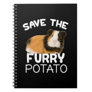 Mountain Guinea Pig - Sparen Furry Potato Notitieboek