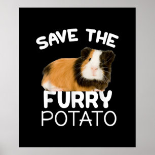 Mountain Guinea Pig - Sparen Furry Potato Poster