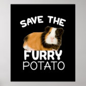 Mountain Guinea Pig - Sparen Furry Potato Poster (Voorkant)