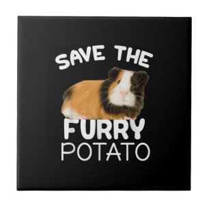 Mountain Guinea Pig - Sparen Furry Potato Tegeltje