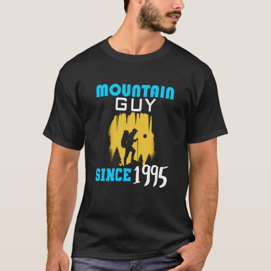 Mountain guy since 1995 t-shirt (Voorkant)