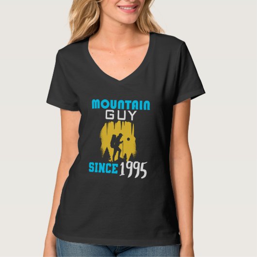Mountain guy since 1995 t-shirt (Voorkant)