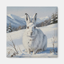 Mountain Hare in Schotland Reizen Magneet