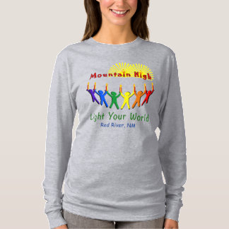 Mountain High Camp met lange mouwen T-shirt Logo 2