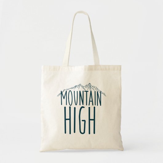 Mountain High Tote Bag (Voorkant)