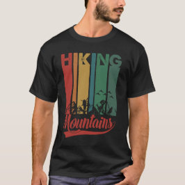 Mountain Hiking Adventure Wilderness Trekking Hike T-shirt