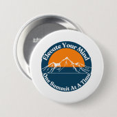 Mountain Hiking Button (Voorkant /achterkant)