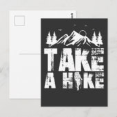 Mountain Hiking Enthusiast Outdoor Natuur Lover Briefkaart (Voorkant / Achterkant)