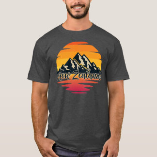 Mountain Hiking New Zealand T-shirt