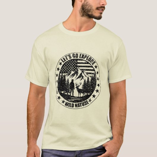 Mountain Hiking T-shirt (Voorkant)