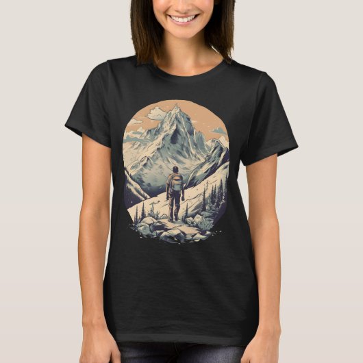 Mountain Hiking T-shirt (Voorkant)