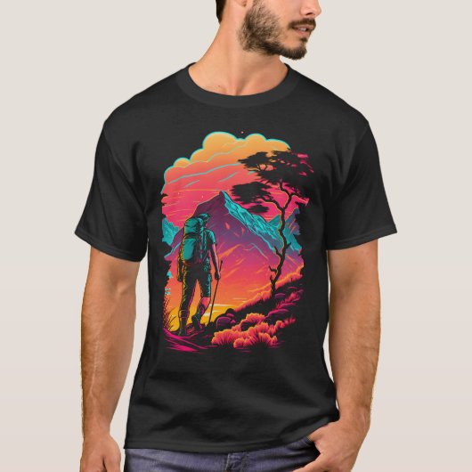 Mountain Hiking T-shirt (Voorkant)