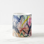 Mountain Horse Abstract Jeff Hankamer Artjunkhaus Koffiemok (Center)