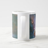 Mountain Hubble Telescope Cosmic Clouds Coffee Mok (Achterkant)