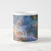 Mountain Hubble Telescope Cosmic Clouds Coffee Mok (Voorkant)
