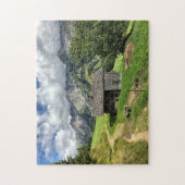 Mountain Hut, Les Aravis, Franse Alpen Legpuzzel (Verticaal)