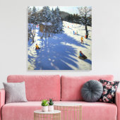 Mountain hut Morzine Canvas Afdruk (Insitu (Woonkamer))
