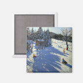 Mountain hut Morzine Magneet (Voorkant / Achterkant)