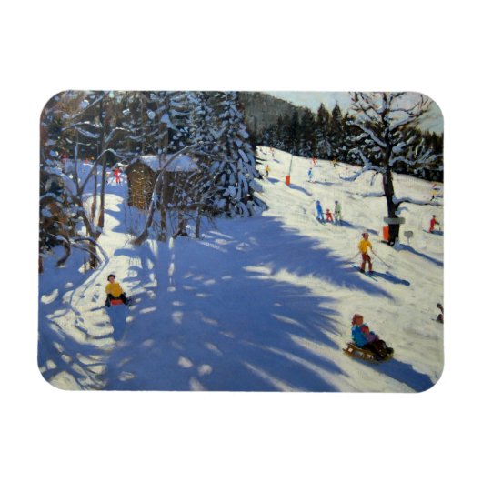 Mountain hut Morzine Magneet (Horizontaal)