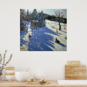 Mountain hut Morzine Poster (Keuken)